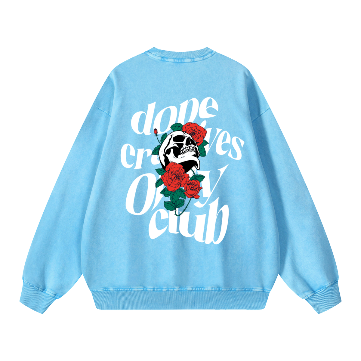 Dope Cre8tives Only Club Oversized Crew